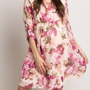 Pinkblush Dresses - Pinkblush floral chiffon maternity dress Pinkblush Dresses - Pinkblush floral chiffon maternity dress